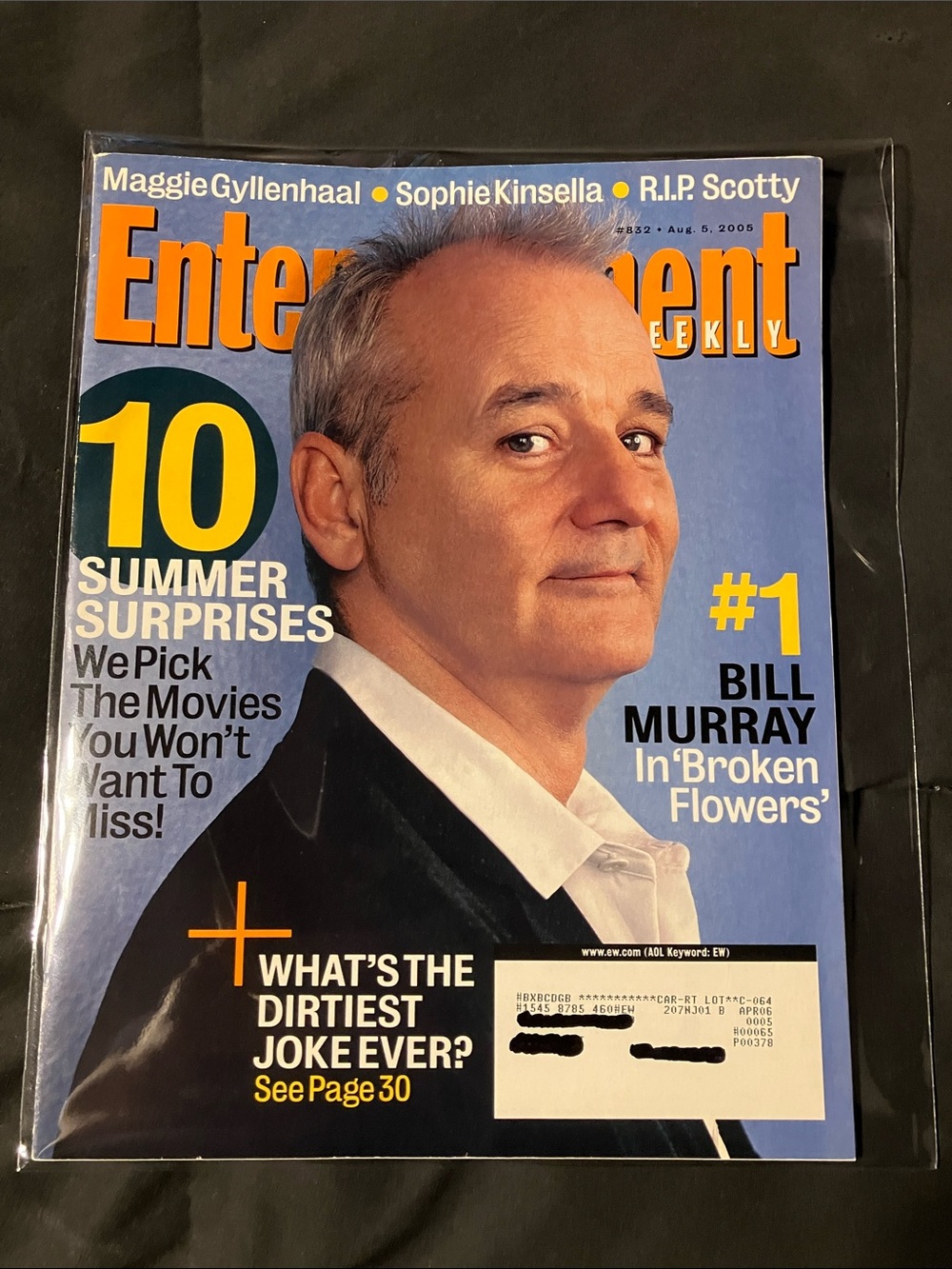 Entertainment Weekly - Bill Murray